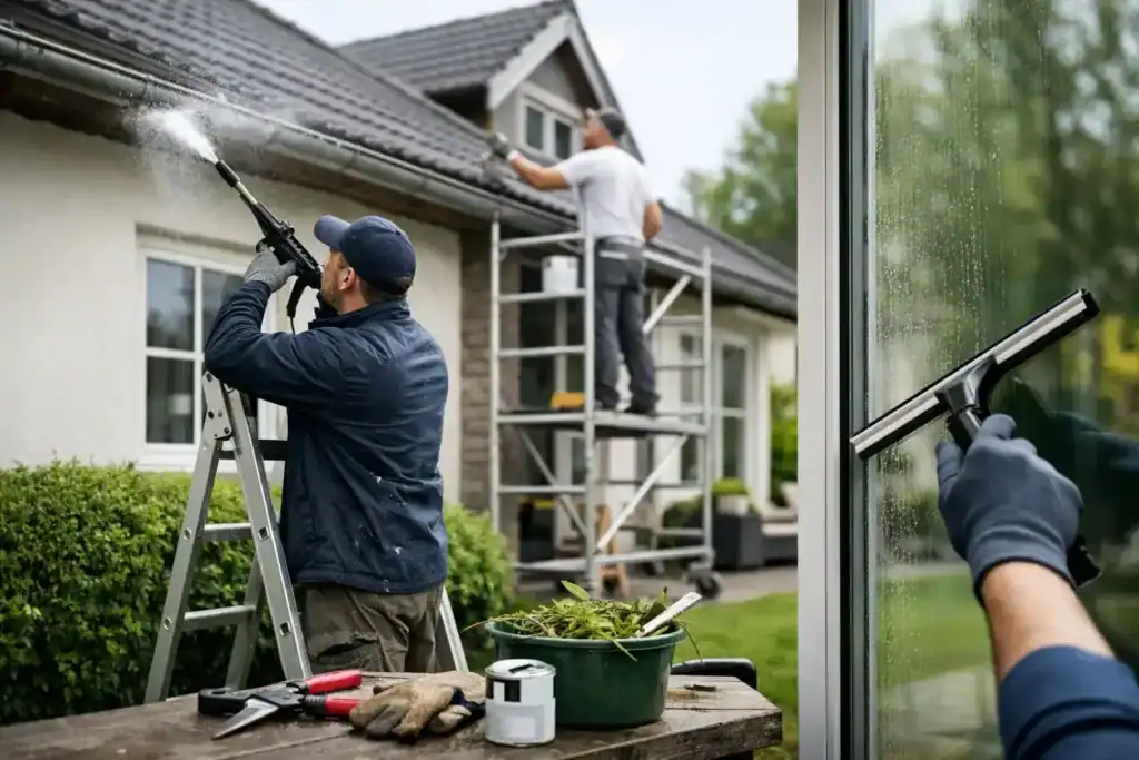 Udvendig vedligeholdelse af ejendom